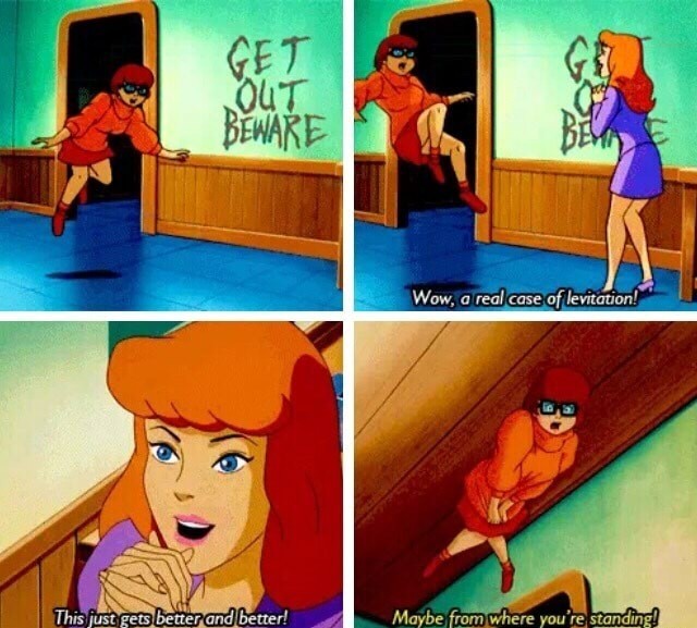 I bet Velma's a freak - meme