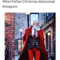 Instagram Santa