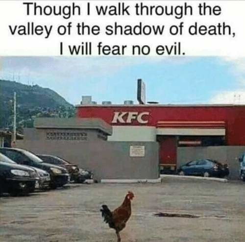Strong chicken - meme