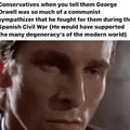 If he was actually based, he would’ve fought for the Carlists