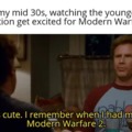 Modern Warfare 2 gamer meme