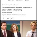 Canada demands Meta