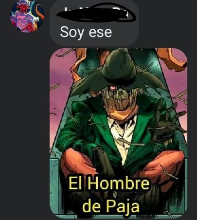 El hombre de la paja - meme