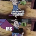 IRS Happy birthday