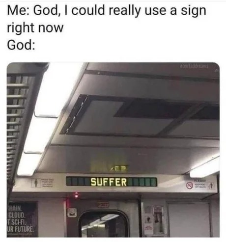Suffer - meme
