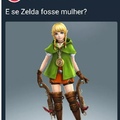 princesa pediu o Link
