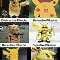 all of the pikachus