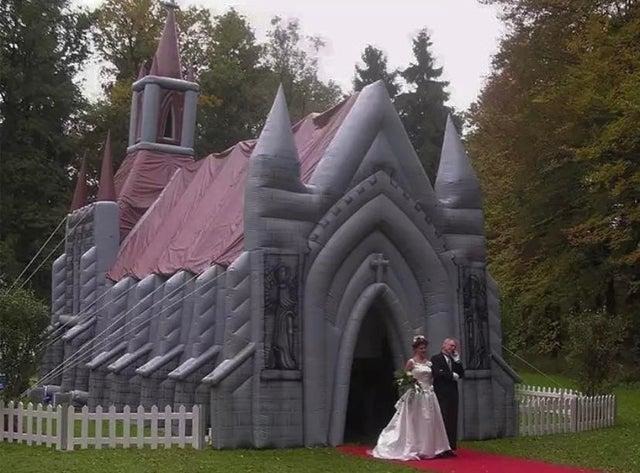 perfect church for weddings meme