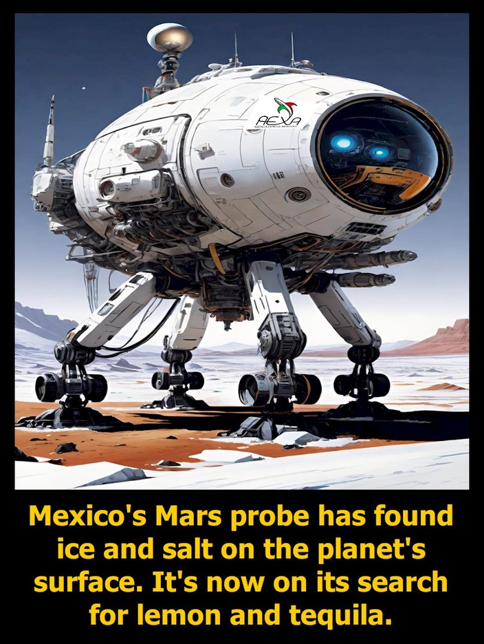 Agencia Espacial Mexicana - meme