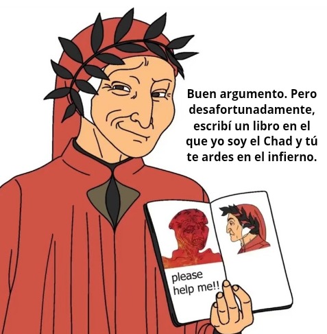 Dante Alighieri Kreador de la dibina komedia - meme