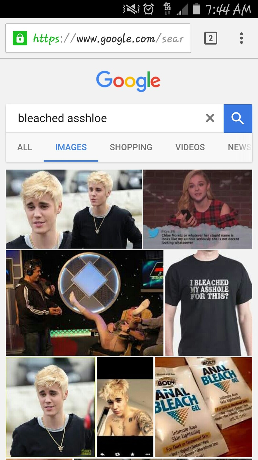 So I found this gem looking up what's a bleached asshole. - meme