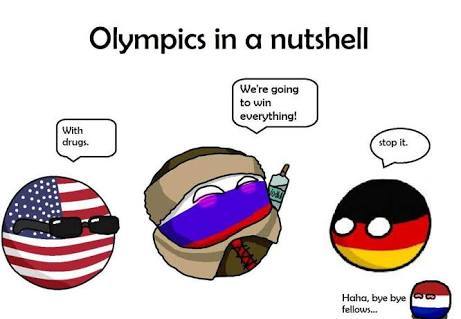 Doping Russia - meme