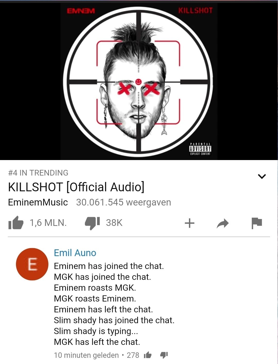 Eminem wins - meme