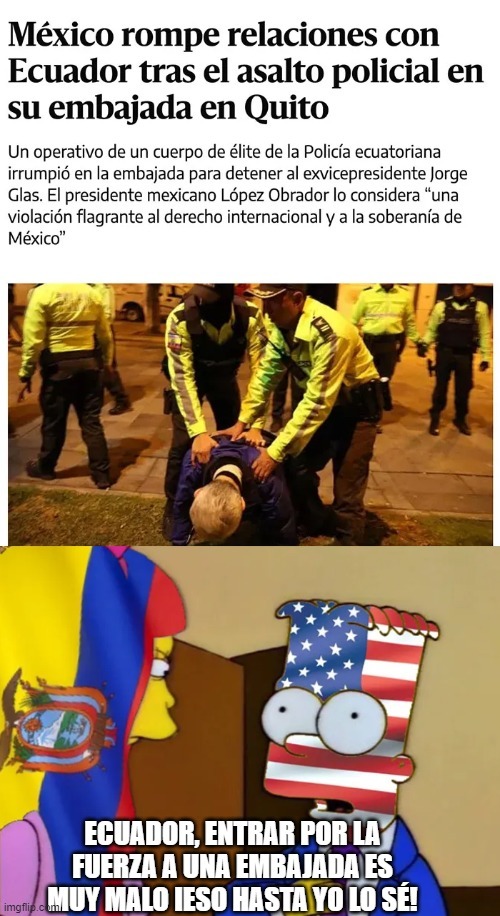 Meme de Ecuador y México