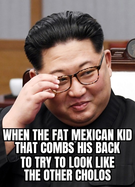 Kim Jong beaner - meme