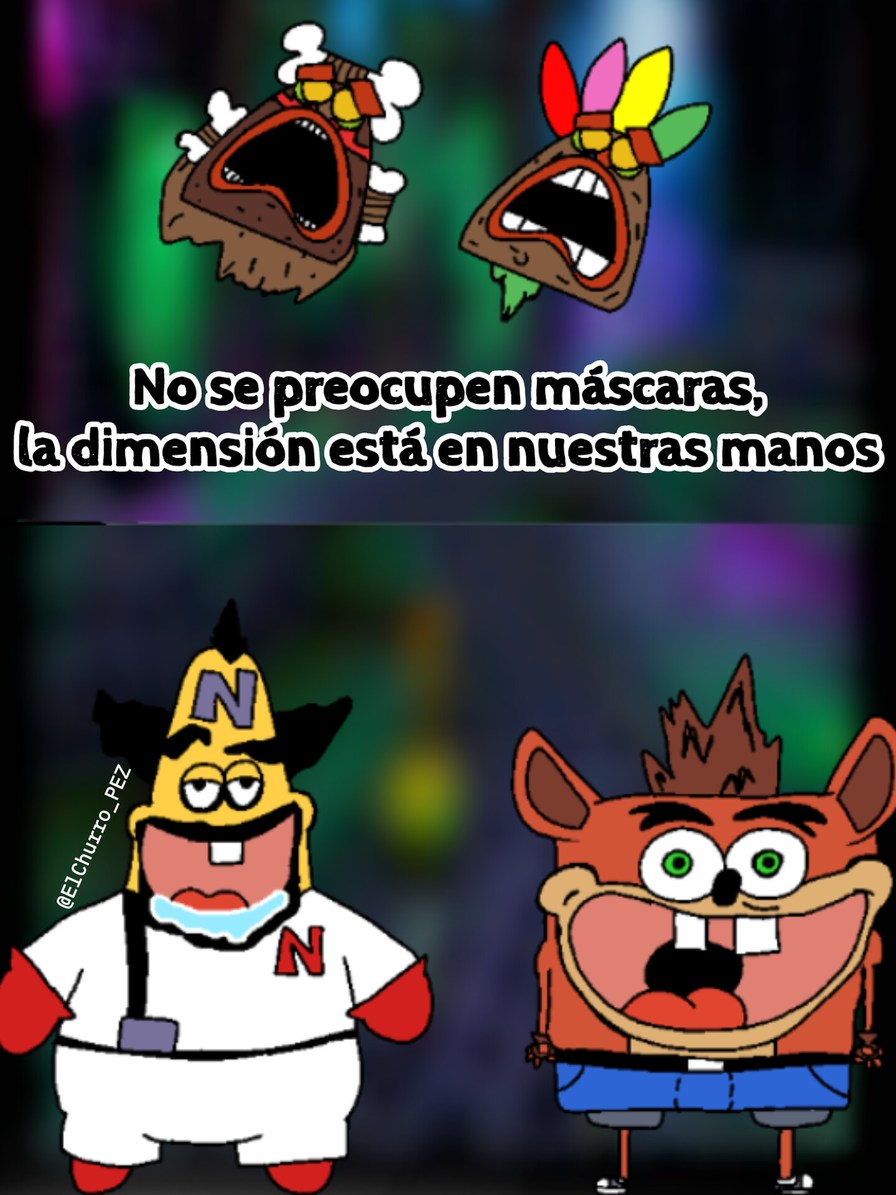 Crash Twinsanity be like: - meme