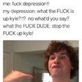 step the fuck up Kyle