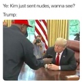 trump be liking that T H I C C booty