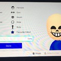 I was playing around with the mii