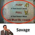 Savage! :O