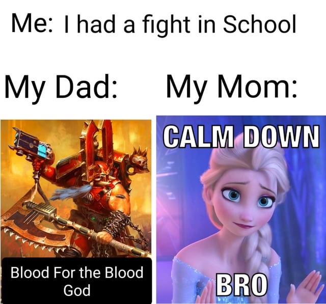 Fights in school - meme