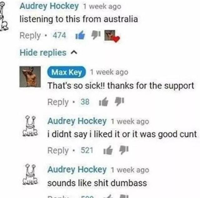 Australian does not approve your music - meme
