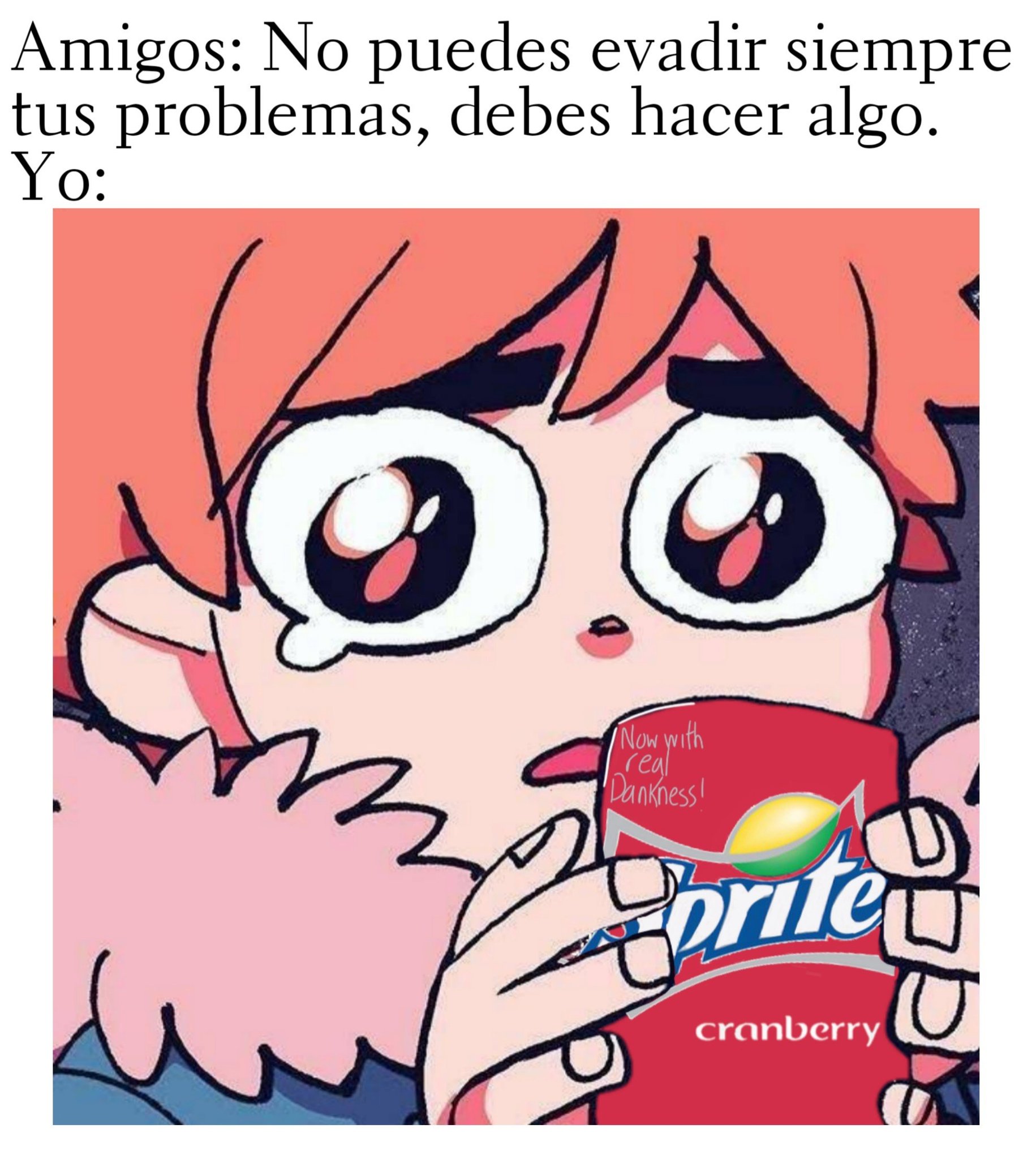 Wanna sprite cranberry? - meme