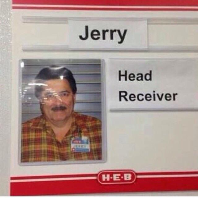 Jerry, head receiver - meme