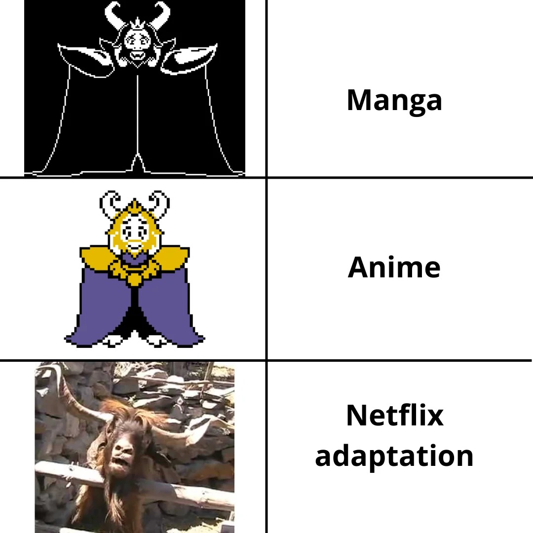 Adaptación de Netflix - meme