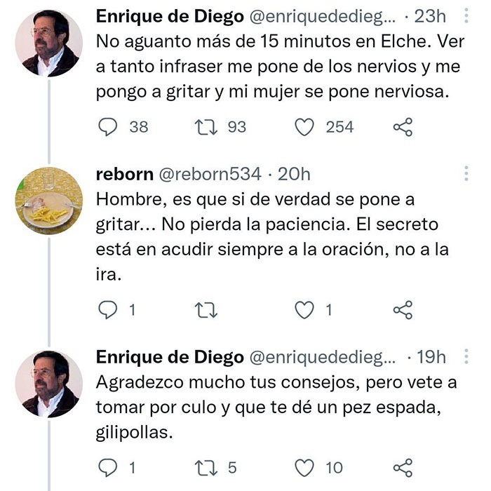 Bro no aguanta Elche y termina invocando a un pez espada - meme