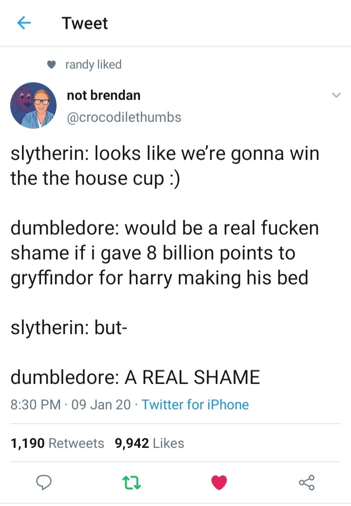 Harry Potter in one post - meme