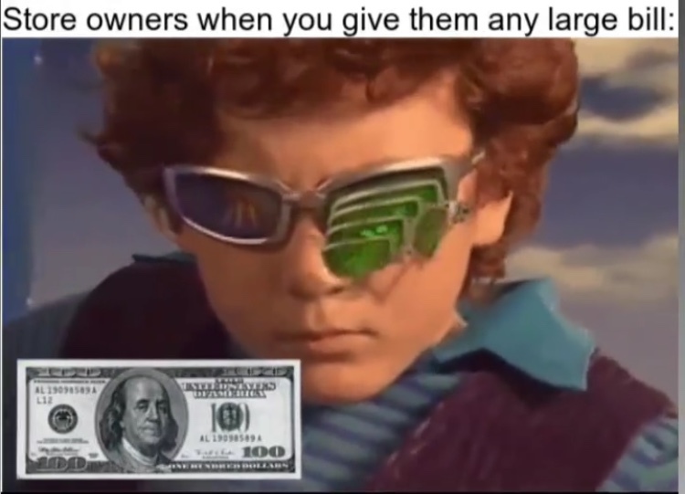 I don’t have that kind of money - meme