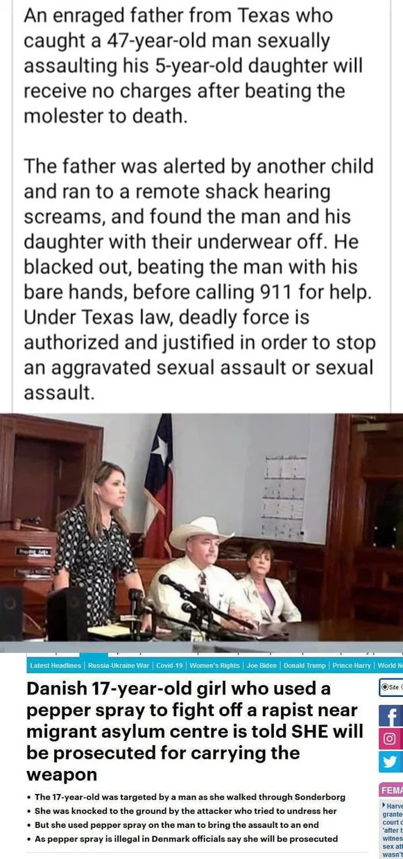 You better move to Texas if you want to make sure your daughter is less likely to be raped - meme