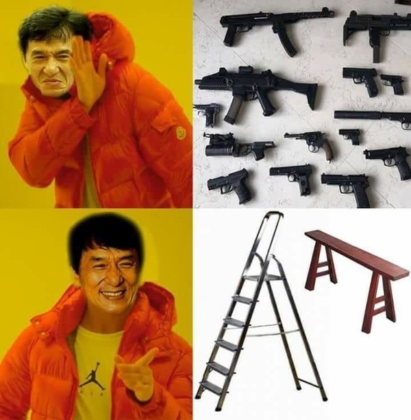 Jackie Chan y sus preferencias - meme