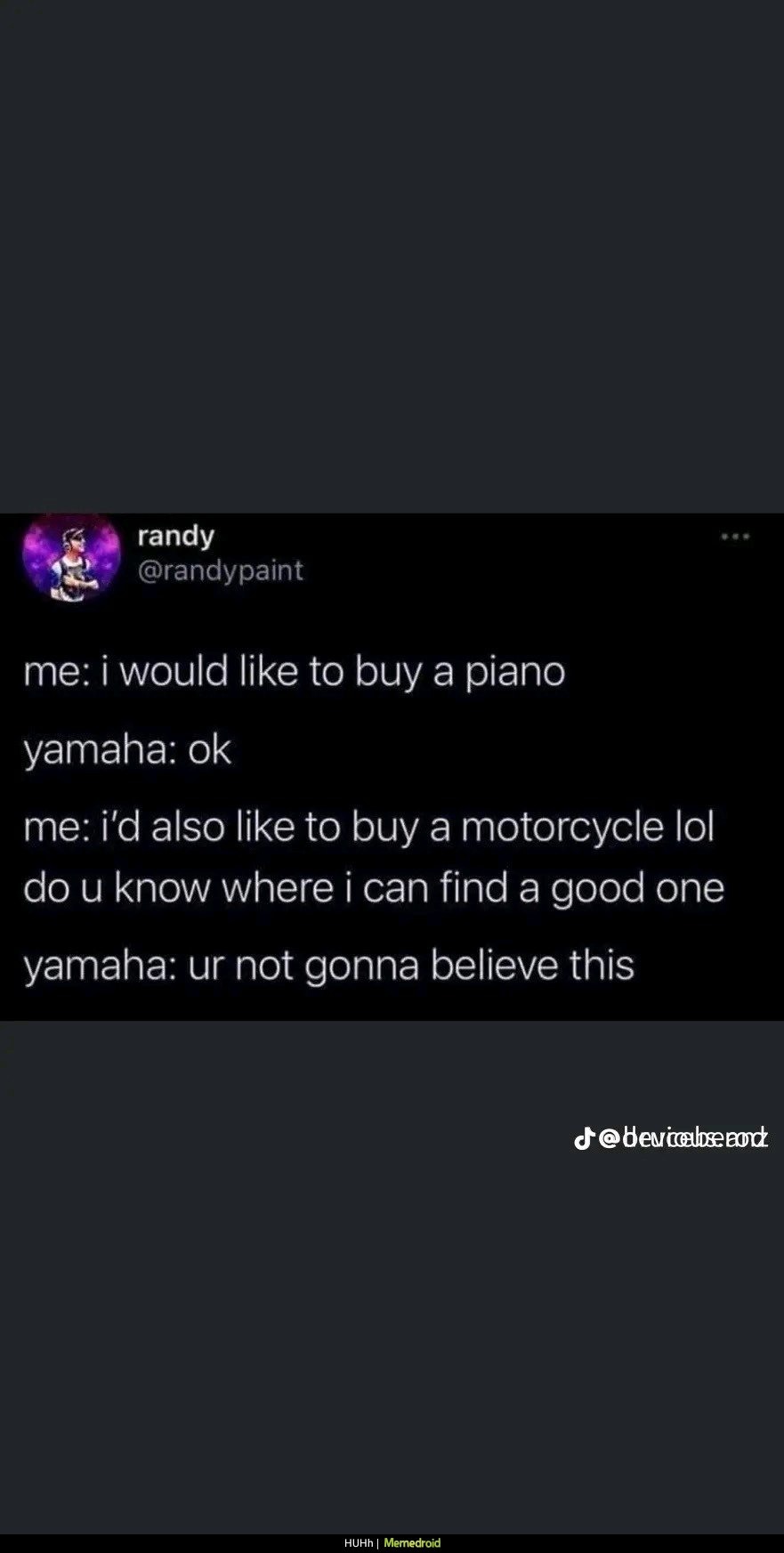 Yamaha - meme