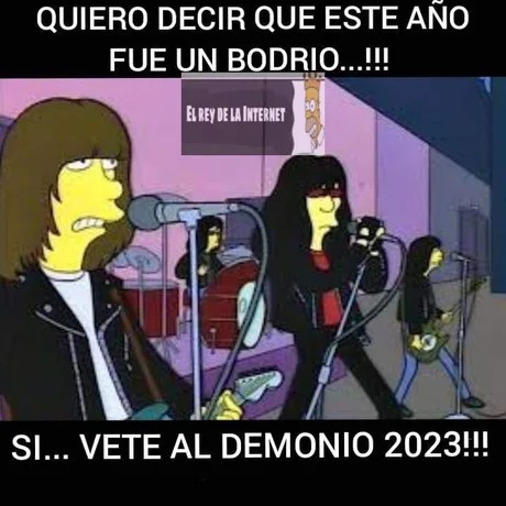 Vete al demonio 2023! - meme