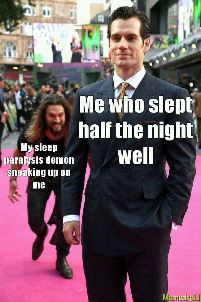 Sleep is hard - meme