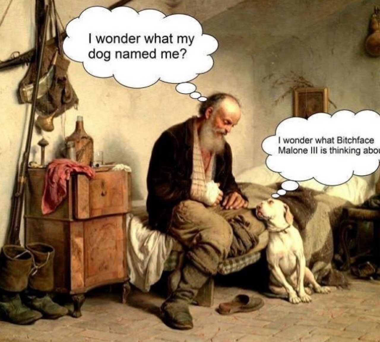 dog smart - meme