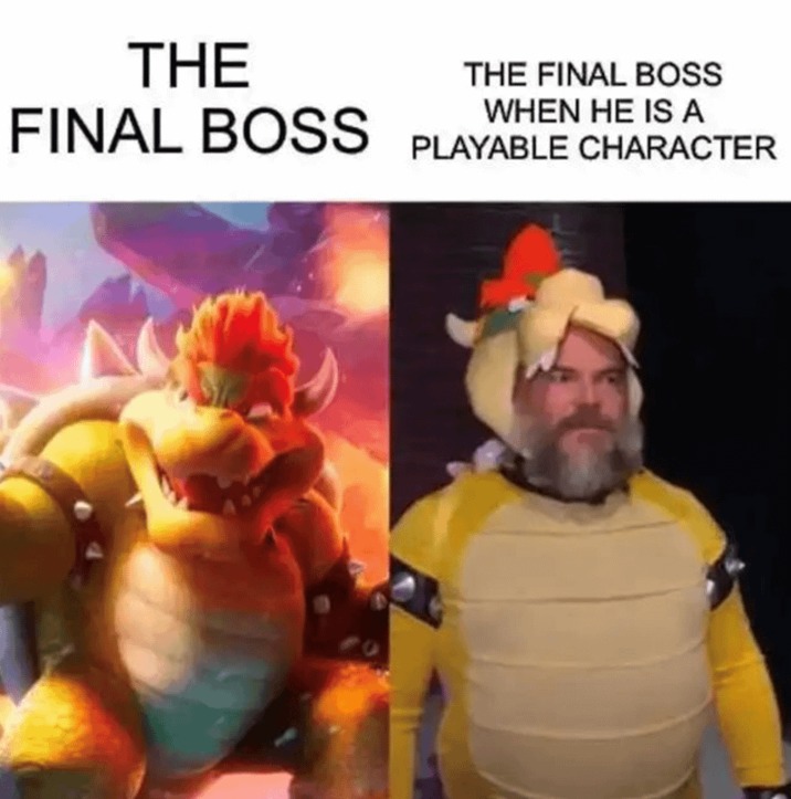 The final boss - meme