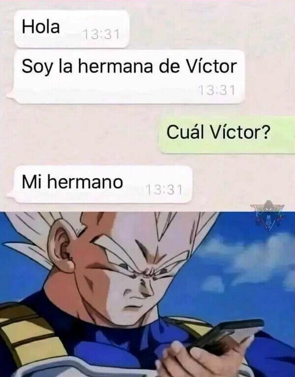 qué victor? - meme
