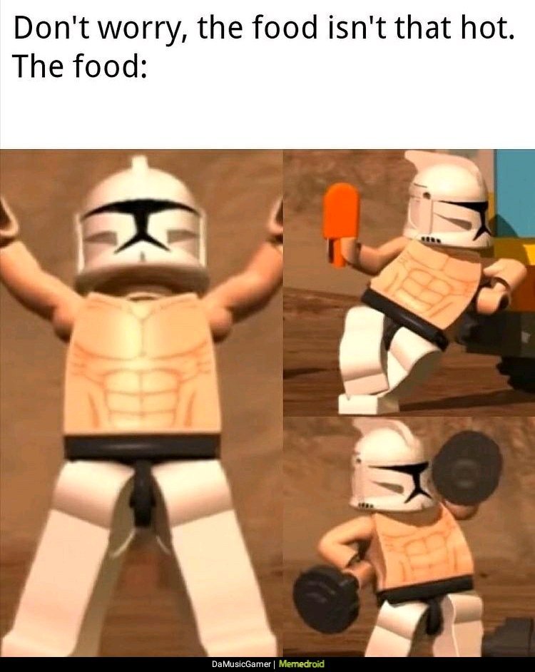 Storm Trooper Hot Boi Reporting! - meme