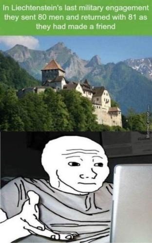 Nice people of Liechtenstein - meme