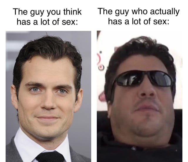 Don't know who is the guy on the right - meme