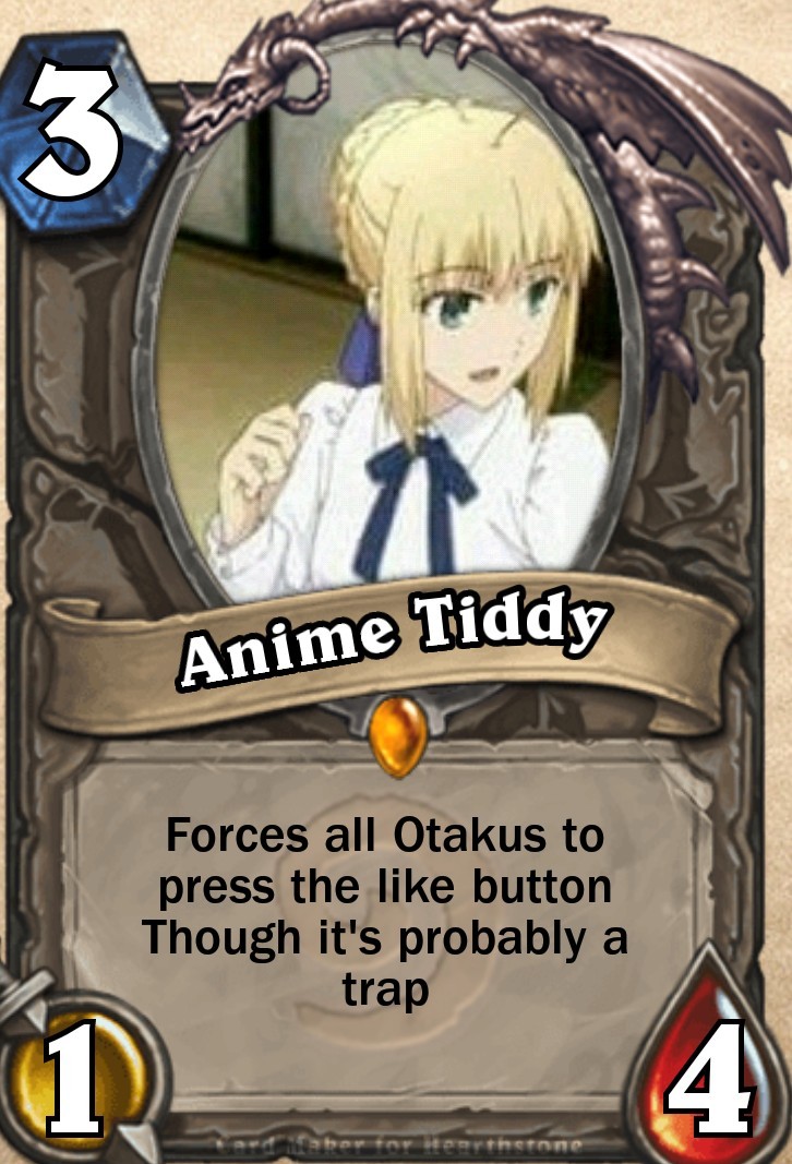 A must have for any Otaku deck - meme