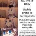 Earthquake in Utah