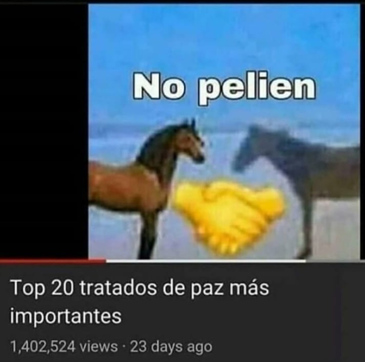 No pelien - meme