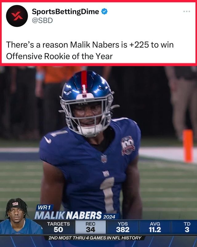 Malik Nabers - meme