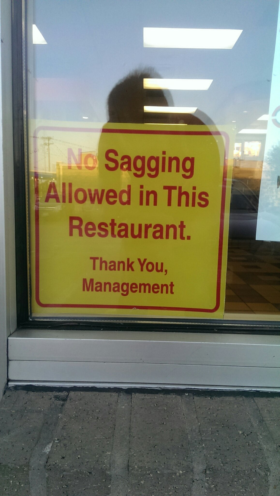 The fact that this sign even had to be put up! - meme