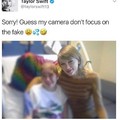 Taylor is done with the phonies