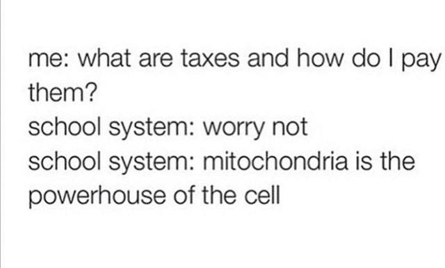 Mitochondria is the powerhouse of the cell - meme